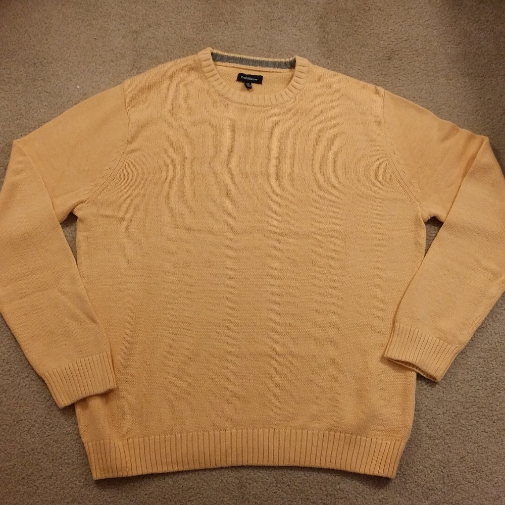yellow Croft & Barrow Sweater